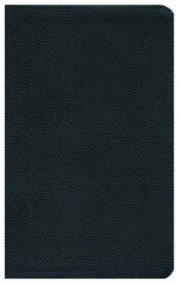 NLT Thinline Reference Bible, Filament Enabled Edition--genuine leather, black