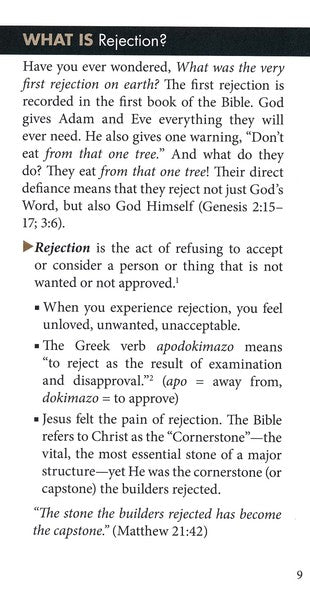 Rejection: Healing a Wounded Heart [Hope For The Heart Series]