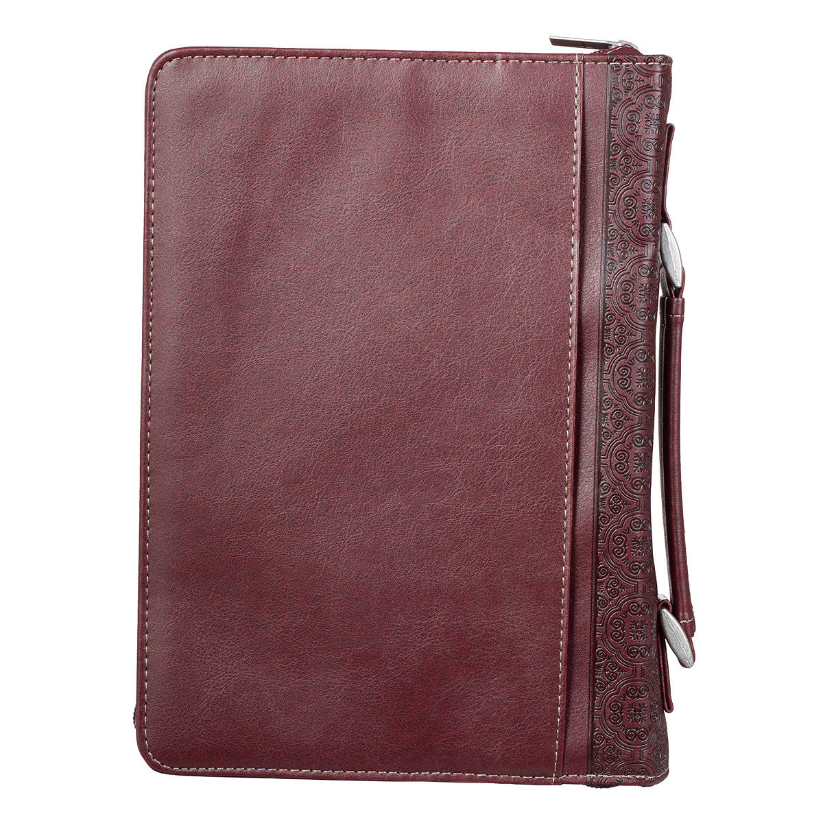 The Lord's Prayer Brown Two-tone Faux Leather Classic Bible Cover