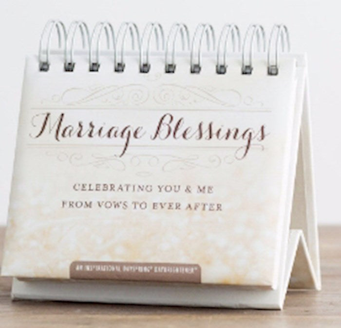 Calendar-Marriage Blessings (Day Brightener) Celebrating You And Me From Vows To Ever After