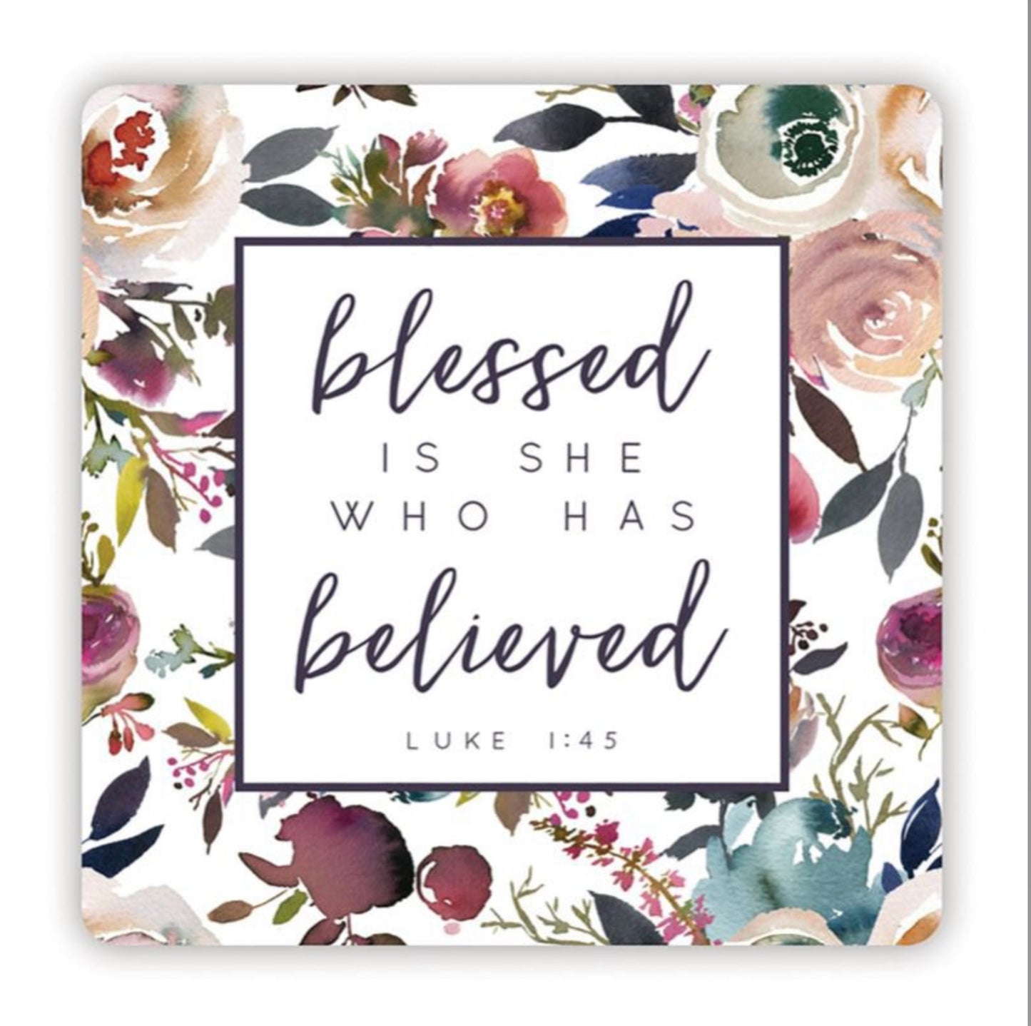 Blessed is She Who Has Believed Magnet
