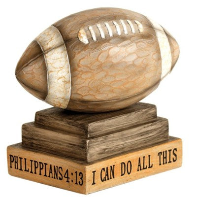 Football Called to Pray Figurine