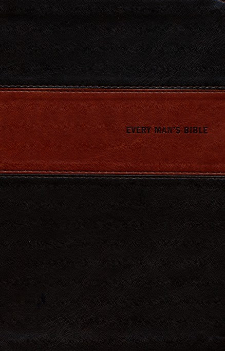 NIV Every Man's Bible Heritage Edition, Brown & Tan Leatherlike