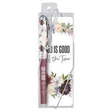 God is Good All the Time Gift Pen with Bookmark