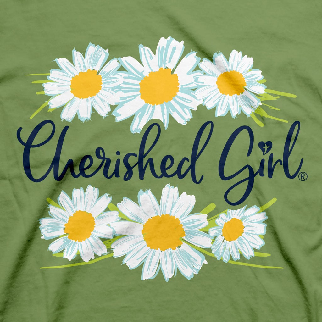 Cherished Girl Womens T-Shirt Too Many Blessings