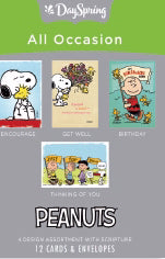 Card-Boxed-All Occasion-Peanuts (Box Of 12)