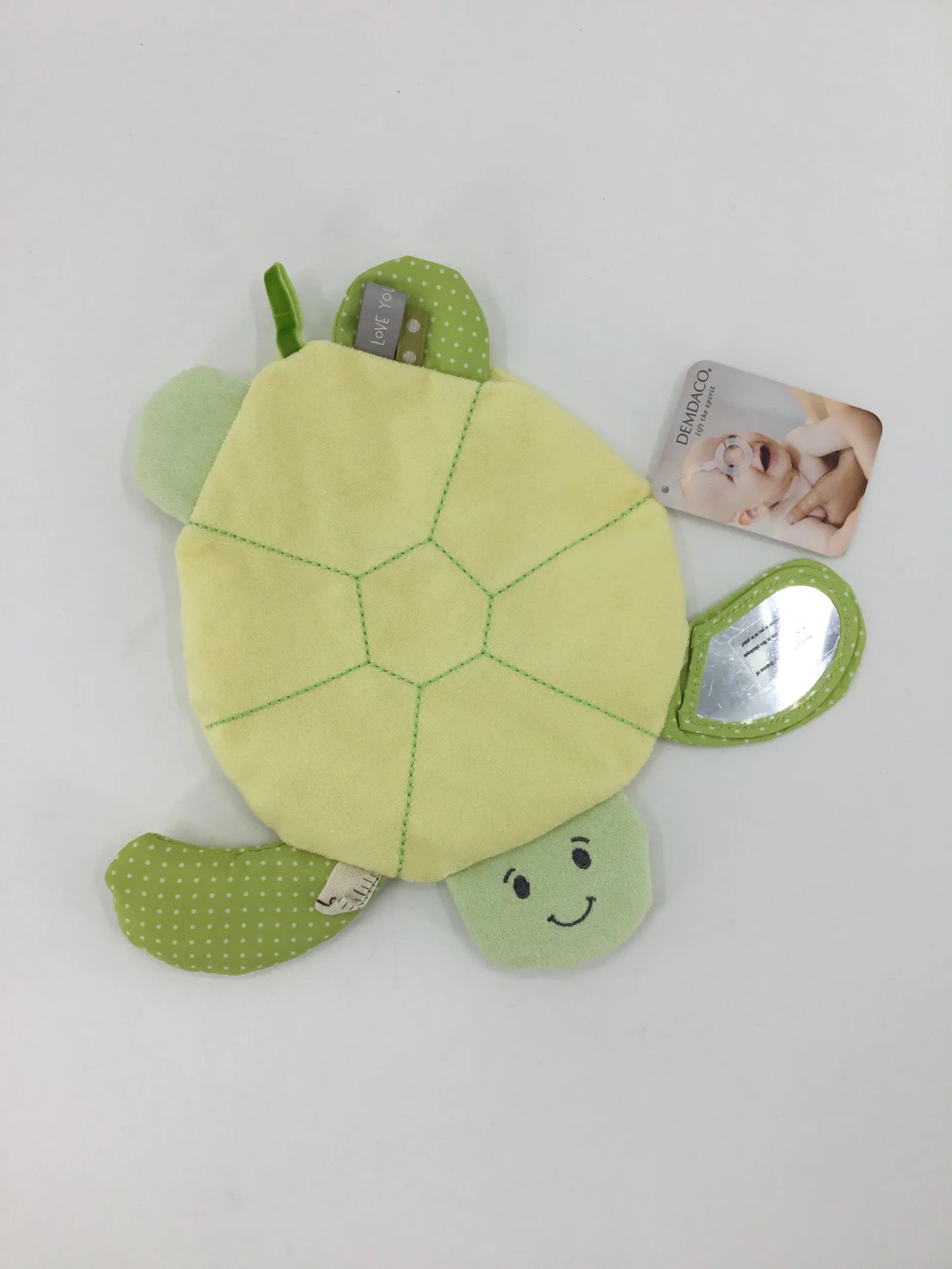 DEMDACO TURTLE ACTIVITY BATH MITT - NEW WITH TAGS