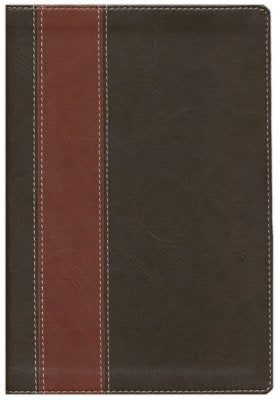 NKJV Life Application Study Bible 2nd Edition, Large Print, Brown and Tan Imitation Leather