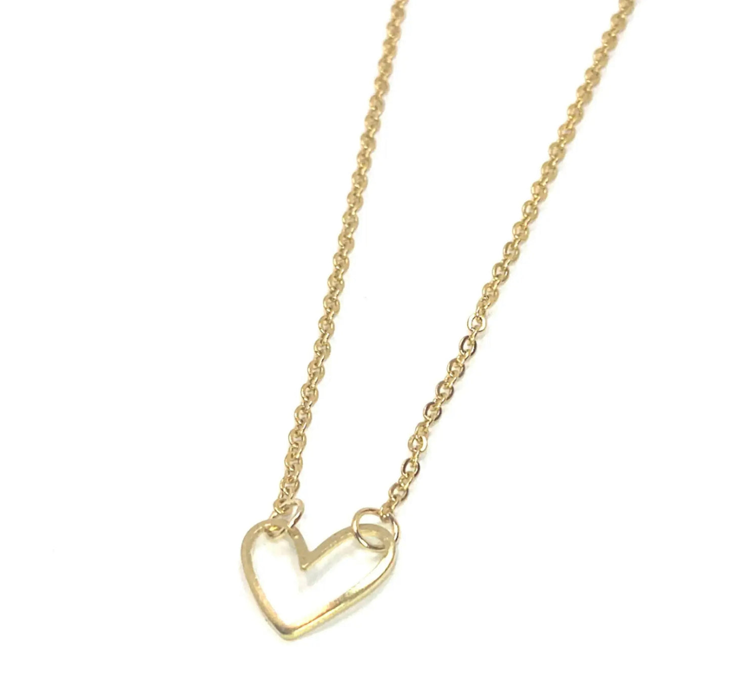 Heart: College graduation necklace