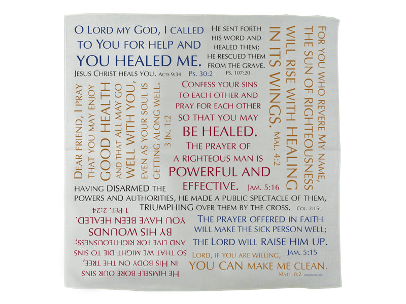 Prayer Cloth Healing Verses