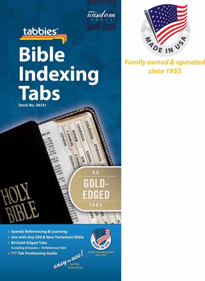 Bible Tabbies Gold