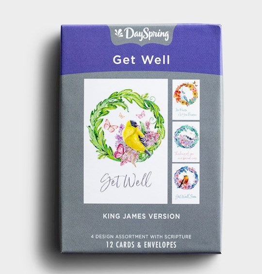Card-Boxed-Get Well-Peace And Recovery (Box Of 12)