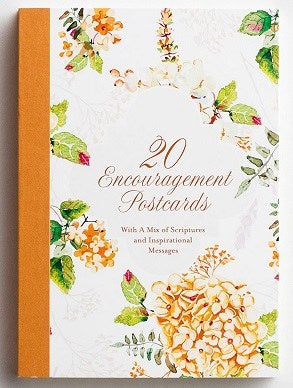 Encouragement Postcard Book-The Beauty Of His Word/Hydrangea (Pack Of 20) (Pkg-20)