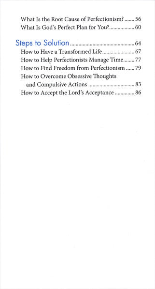 Perfectionism: The Performance Trap [Hope For The Heart Series