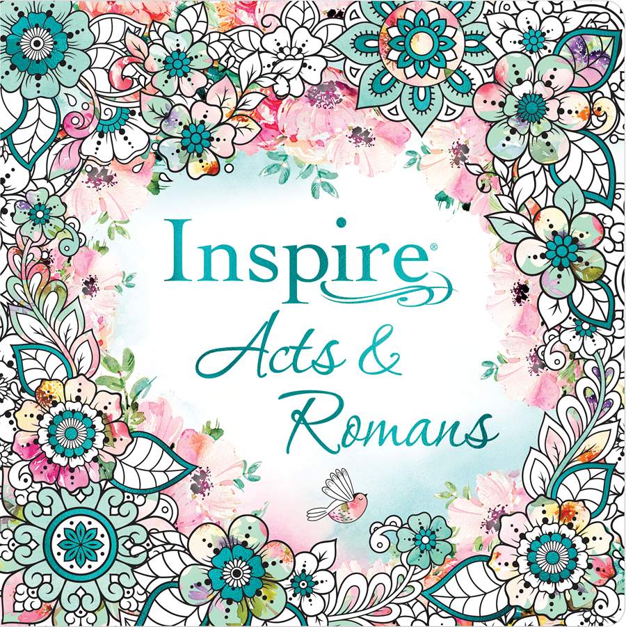 Inspire: Acts & Romans: Coloring & Creative Journaling through Acts & Romans, Softcover