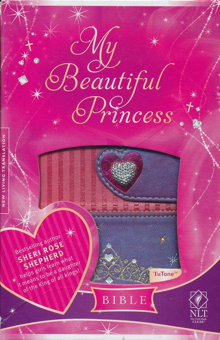 NLT My Beautiful Princess Bible for Little Girls, Imitation Leather