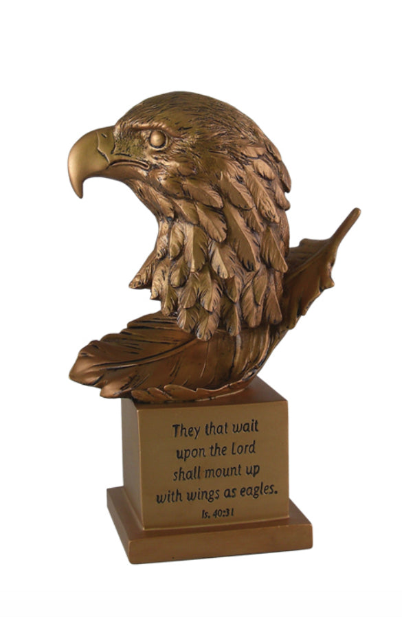 Eagle Bronze Sculpture Isaiah 40:31