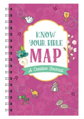 Know Your Bible Map [women's cover]: A Creative Journal