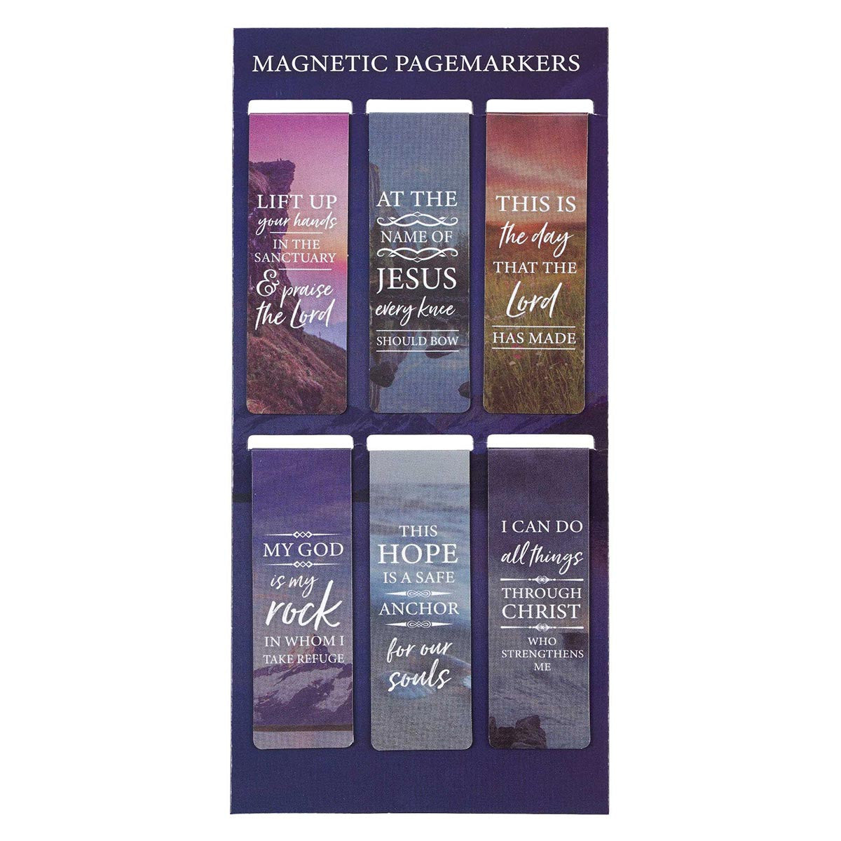 Lift Up Your Hands Magnetic Bookmark Set - Psalm 134:2