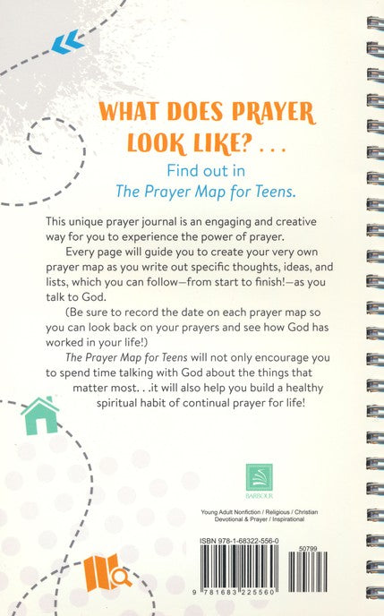 Prayer Map for Teens: A Creative Journal