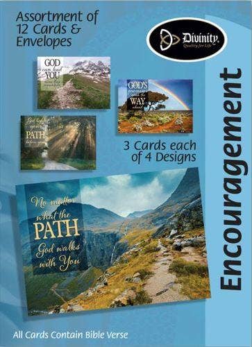 Divinity Boutique - Boxed Cards: Encouragement-God Leads You