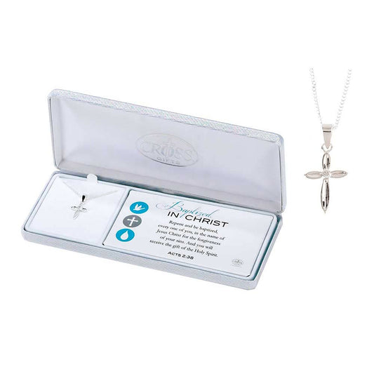 Dicksons - Baptized In Christ Ladies Cross Necklace