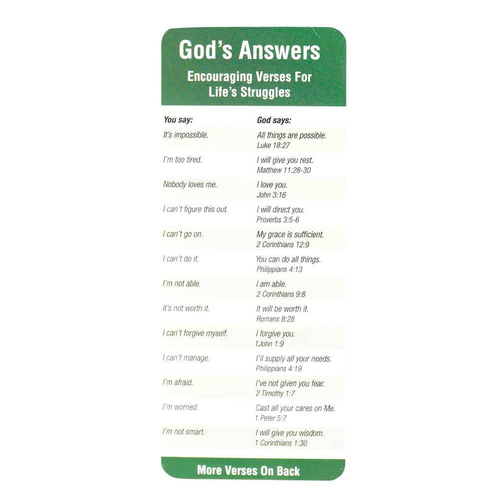 Dicksons - BKM PAPER GOD'S ANSWERS