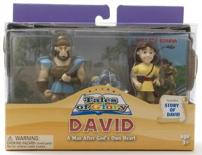 David & Goliath Play Set