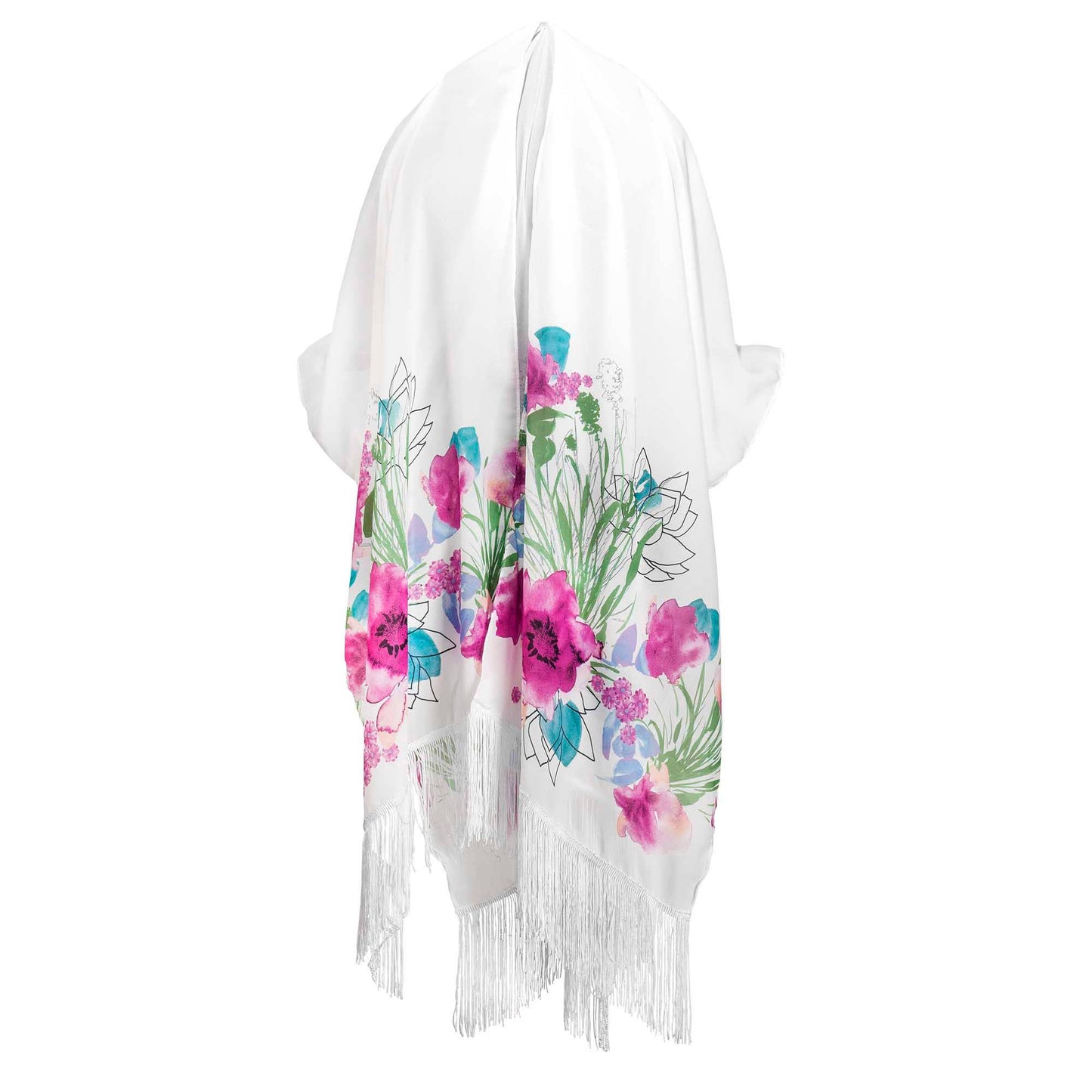 Dicksons - SHEER FLORAL KIMONO