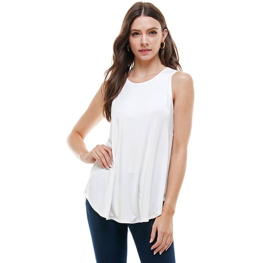 CASUAL SLEEVELESS TOP