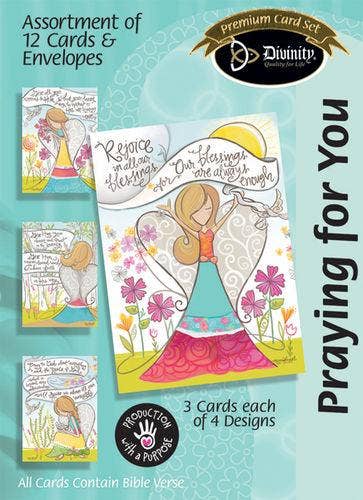 Divinity Boutique - Boxed Cards: Praying For You, Angels