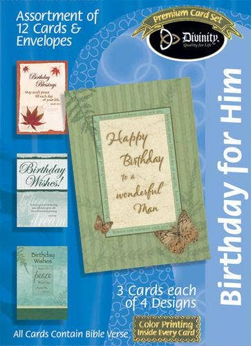 Divinity Boutique - Boxed Cards: Birthday Set 4