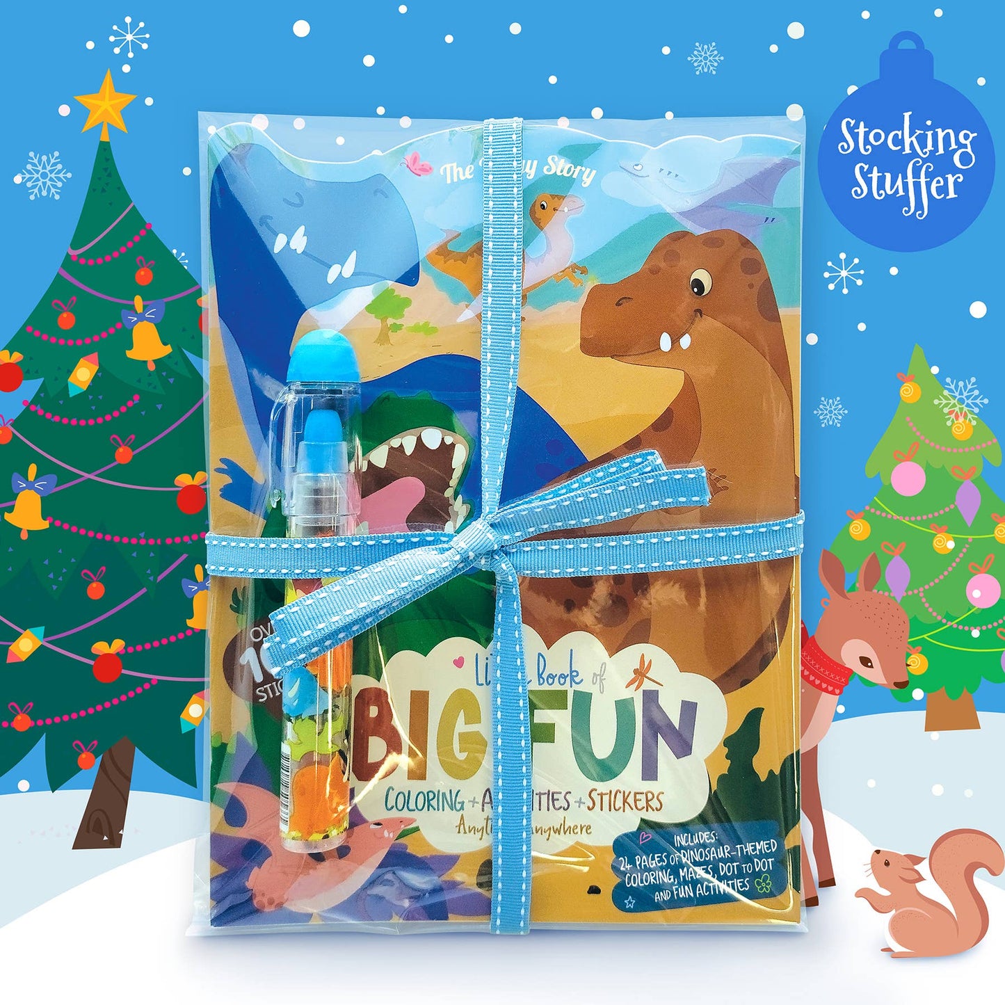 The Piggy Story - Stocking Stuffer Dinosaur World Gift Pack