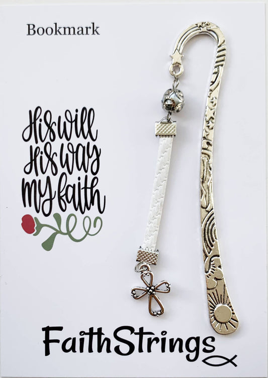 Faithstrings - Faithstrings Bookmark Cross Christian Bible Reading Book