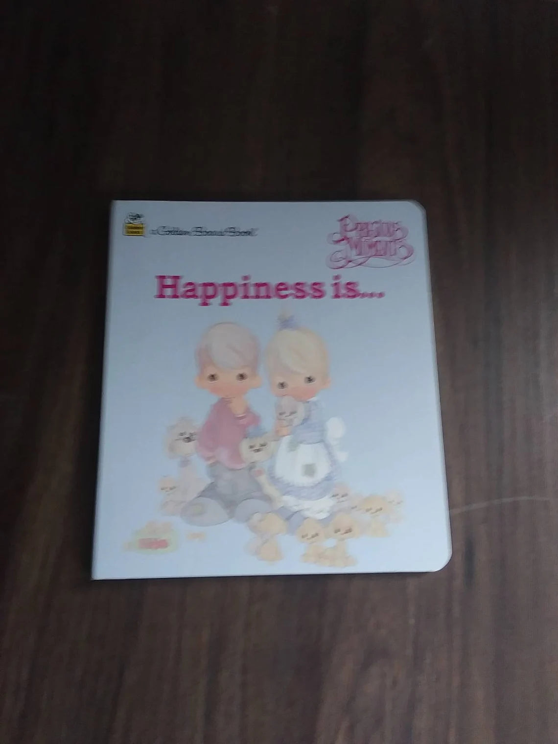 Precious Moments Happiness is 1995 Golden Board Book 6161 children's book