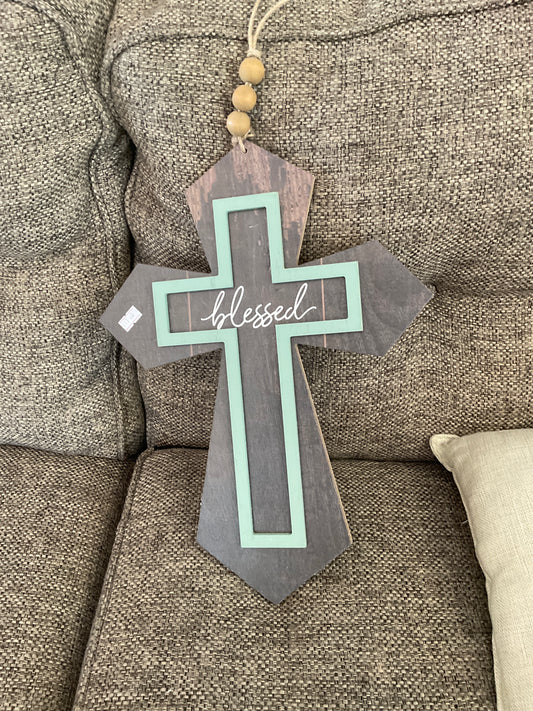 Wooden Cross Blessed