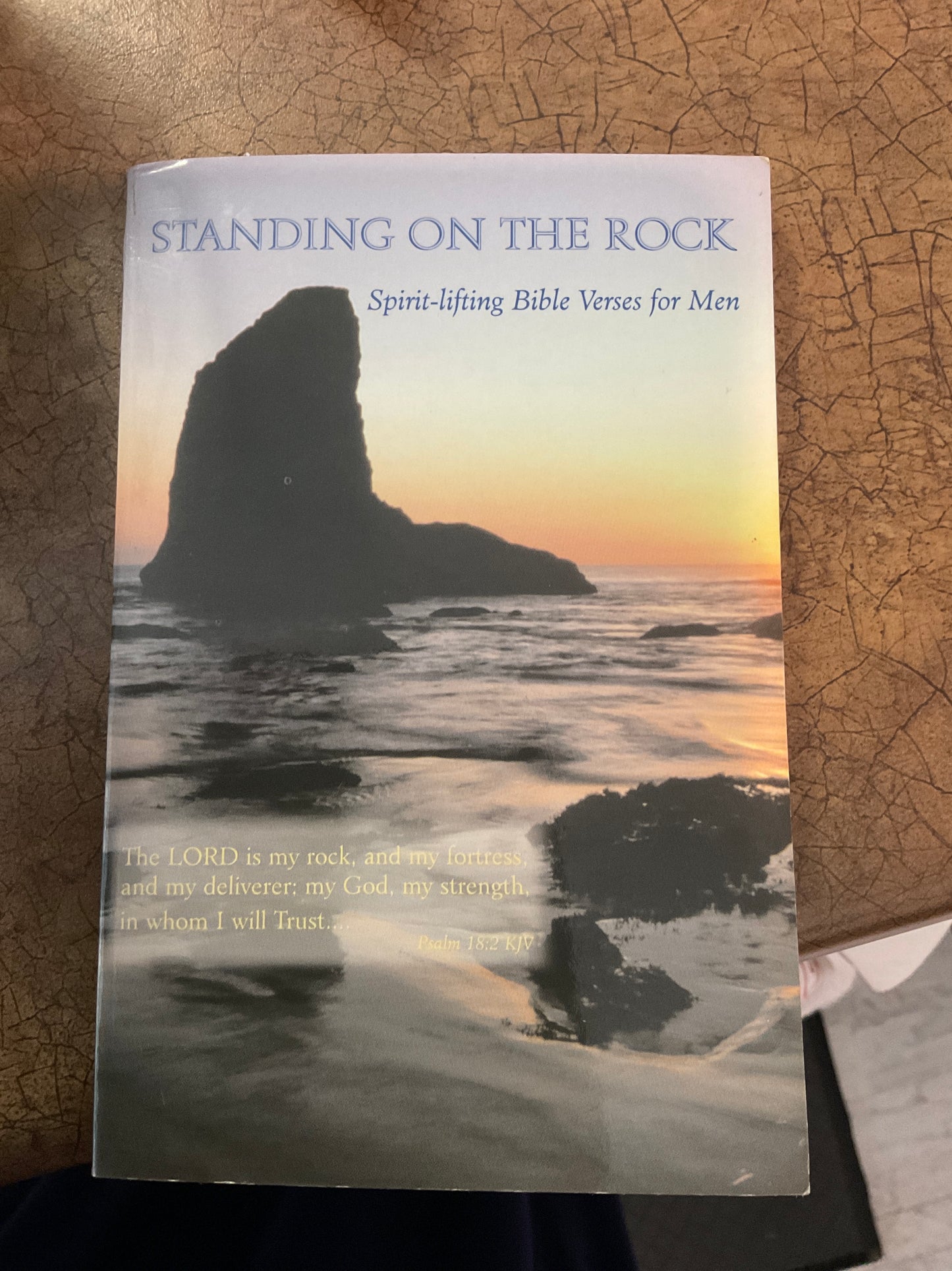 STANDING ON THE ROCK Spirit-Lifting Bible Verses for Men