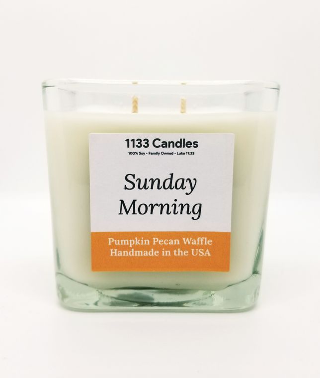 Pumpkin Pecan Waffle  | Fall Candle | 100% Soy Candle | Autumn Candle | Made in the USA